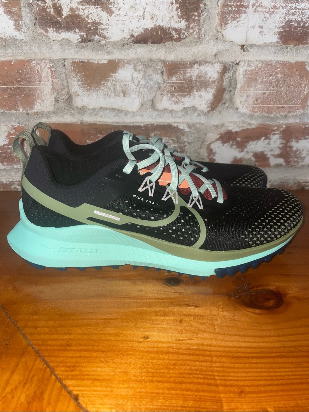 Nike React Pegasus Trail 4 Black/Alligator-Canyon Rust DJ6159-004 Women's